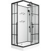 Niagara Душевая кабина Standart 100x80 R черная