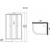 Niagara Душевая кабина Eco NG-3324-14R