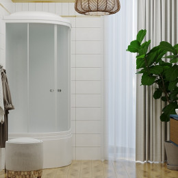 Triton Душевая кабина Риф Б 90x90 с крышей