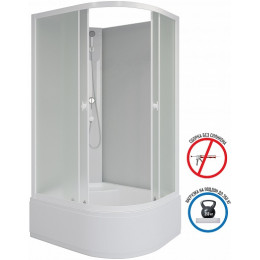 Niagara Душевая кабина Promo P100/80/40L/MT/BK