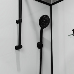 Niagara Душевая кабина Standart 100x80 L черная