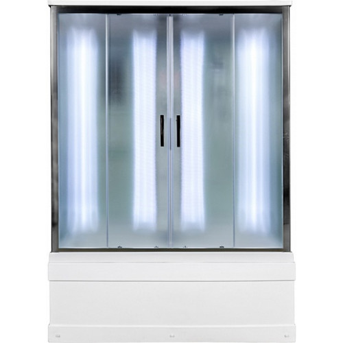DTO Душевая кабина EM4516 LED с гидромассажем