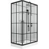 Niagara Душевая кабина Standart 120x80 R черная