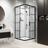 Niagara Душевая кабина Standart 100x100 R черная