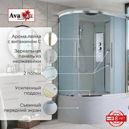 Avacan Душевая кабина 120/80 EM5812R