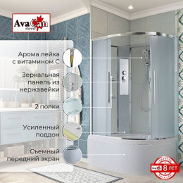 Avacan Душевая кабина 110/80 EM5811LN