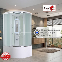 Avacan Душевая кабина 100/100 EM5010LED