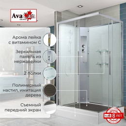 Avacan Душевая кабина 120/90 K2012N прозрачная