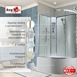 Avacan Душевая кабина 120/80 EM5812LNT прозрачная