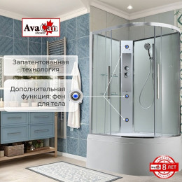 Avacan Душевая кабина 120/80 EM5812LNT прозрачная