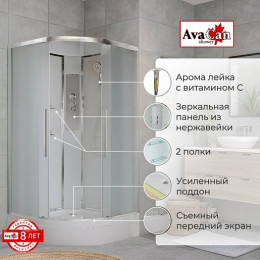 Avacan Душевая кабина 100/100 EM3010N