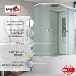 Avacan Душевая кабина 120/80 D5012R