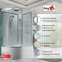 Avacan Душевая кабина 110/80 EM5811RT прозрачная
