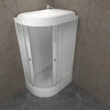 Triton Душевая кабина Коралл Лайт В правая 120/80 Щ0000068948