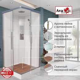Avacan Душевая кабина 100/100 K2010 прозрачная