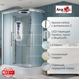 Avacan Душевая кабина 120/80 EM3812LLED