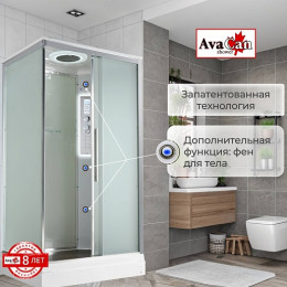 Avacan Душевая кабина 110/90 KD2911LED