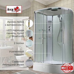 Avacan Душевая кабина 120/80 EM3812LT прозрачная
