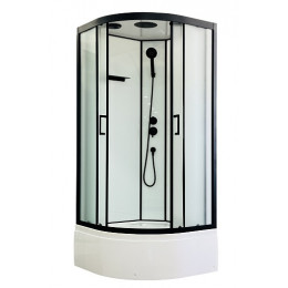 Royal Bath Душевая кабина Fato 90/90 RB90CK-М-BL