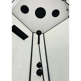 Royal Bath Душевая кабина Fato 90/90 RB90CK-М-BL
