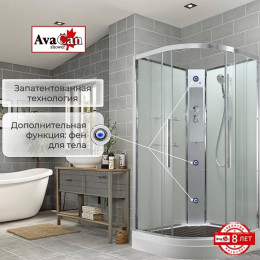 Avacan Душевая кабина 110/110 EM2011NT прозрачная
