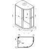 Triton Душевая кабина Коралл 120/80 Щ0000061817
