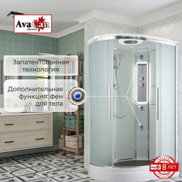 Avacan Душевая кабина 120/80 EM2812RLED