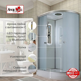 Avacan Душевая кабина 120/80 D2012L