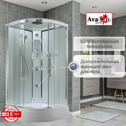 Avacan Душевая кабина 110/110 EM3011T прозрачная