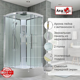 Avacan Душевая кабина 110/110 EM3011T прозрачная