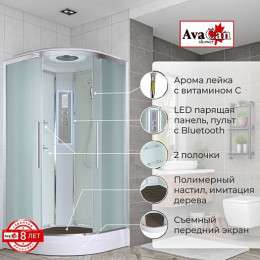 Avacan Душевая кабина 90/90 EM2090LED