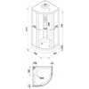 Triton Душевая кабина Ультра 80/80 Щ0000061821