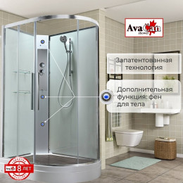 Avacan Душевая кабина 120/90 EM2912LNT прозрачная