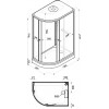 Triton Душевая кабина Коралл 120/80 Щ0000061818