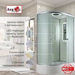 Avacan Душевая кабина 120/80 D3012RLED