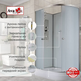 Avacan Душевая кабина 120/80 D2012LN