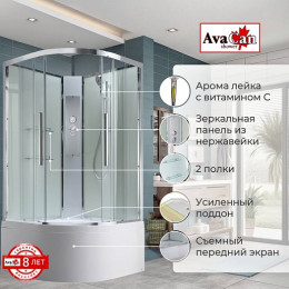 Avacan Душевая кабина 100/100 EM5010NT прозрачная