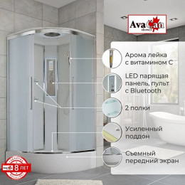 Avacan Душевая кабина 110/110 EM3011LEDNEW