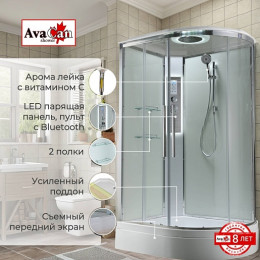 Avacan Душевая кабина 120/80 EM3812LLEDT прозрачная