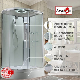 Avacan Душевая кабина 120/90 EM3912RLEDT прозрачная
