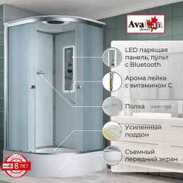 Avacan Душевая кабина 90/90 D3090LED