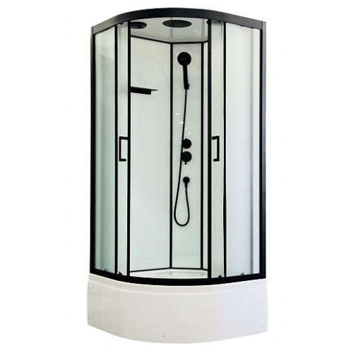 Royal Bath Душевая кабина Fato 100/100 RB100CK-М-BL
