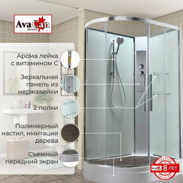 Avacan Душевая кабина 120/90 EM2912RNT прозрачная