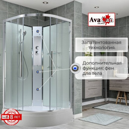 Avacan Душевая кабина 80/80 EM3080NT прозрачная
