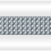 Декоративная вставка «Кристаллы Swarovski» на торцевую панель Радомир Fra Grande к ванне Фонтенбло 4-242-0-0-0-416