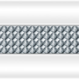 Декоративная вставка «Кристаллы Swarovski» на торцевую панель Радомир Fra Grande к ванне Фонтенбло 4-242-0-0-0-416