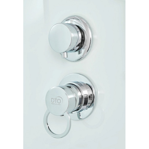 DTO Душевая кабина D229 120x90 без крыши