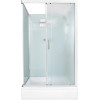 DTO Душевая кабина D229 120x90 без крыши