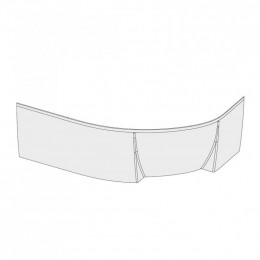 Передняя панель для ванны Ravak Asymmetric P 160 + крепеж CZ47100000 R/L
