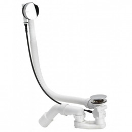 Слив перелив для ванны п/автомат Vega V55К 60см хром глянец Гл000006762